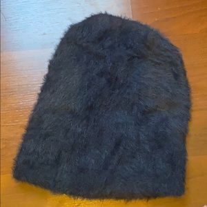 Anthropologie Accessories - Fuzzy Embellished Hat Anthropologie Accessories - Fuzzy Embellished Hat